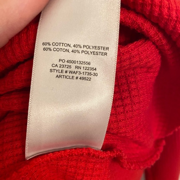 TNA Red Long Sleeve - Picture 5 of 5